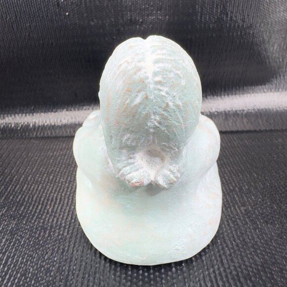 Vintage Isabel Bloom Girl Reading A Book Figurine Heavy Paperweight Figure Decor - Picture 8 of 11